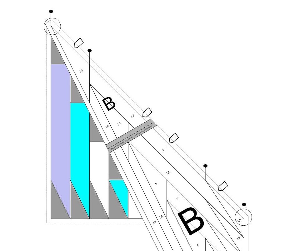 matching points foundation paper piecing