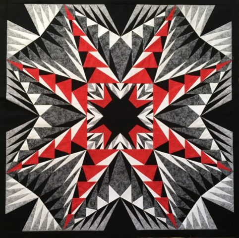 advanced foundation pieced quilt